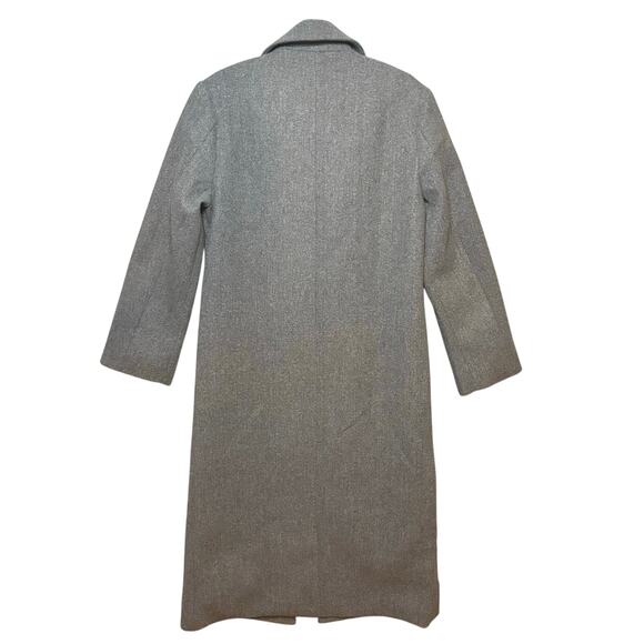 Lioness Olsen Gray Longline Coat XS NWT – Wool Look Winter Overcoat - Picture 7 of 10